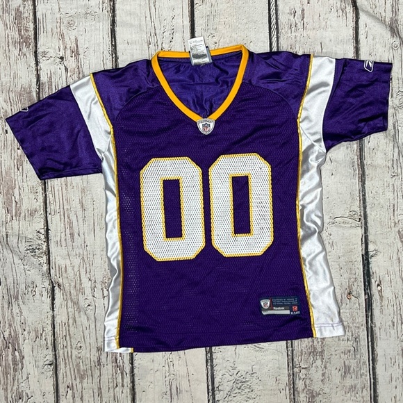 Minnesota Vikings NFL Football Jersey Reebok Womens - Picture 1 of 8